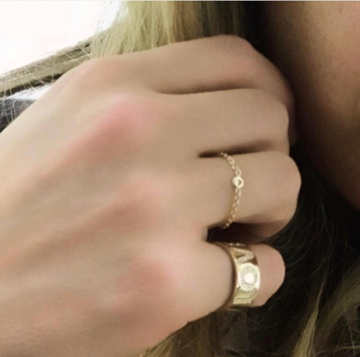 Ariana rabbani 2025 14k diamond ring